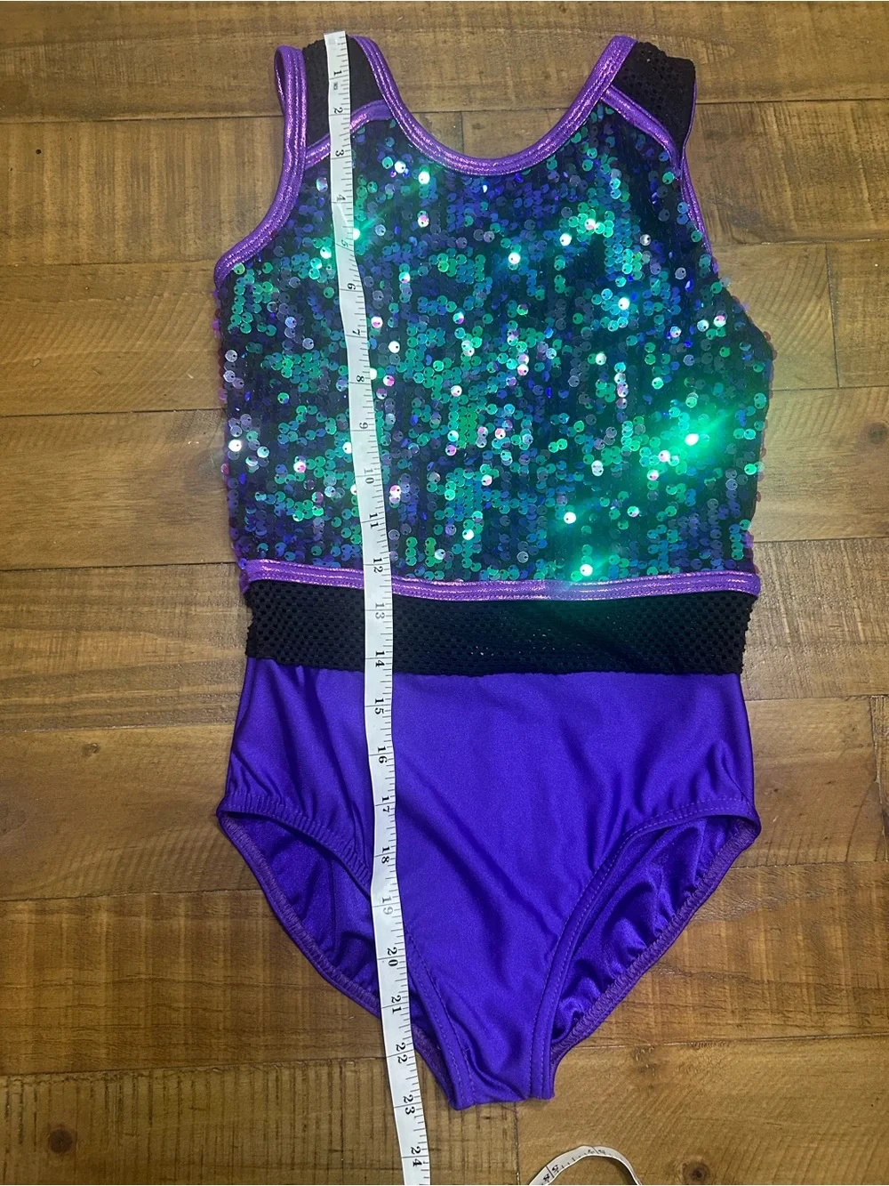 A Wish Come True Purple Dance Jazz Hip Hop Tap Costime